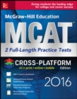 Image for McGraw-Hill Education MCAT: 2 Full-Length Practice Tests