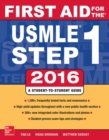 Image for First Aid for the USMLE Step 1 2016