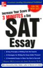 Image for Increase your score in 3 minutes a day.: (SAT essay)