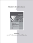 Image for Student&#39;s Solutions Guide for Discrete Mathematics and Its Applications