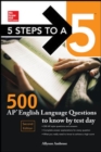 Image for 5 Steps to a 5: 500 AP English Language Questions to Know by Test Day, Second Edition