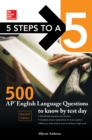 Image for 5 Steps to a 5: 500 AP English Language Questions to Know by Test Day, Second Edition