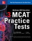 Image for McGraw-Hill Education 3 MCAT Practice Tests, Third Edition
