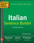 Image for Practice Makes Perfect Italian Sentence Builder