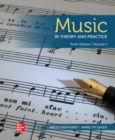 Image for Music in Theory and Practice Volume 1
