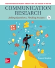 Image for ISE EBOOK ONLINE ACCESS COMMUNICATION RESEARCH: ASKING QUESTION FINDING ANSWERS