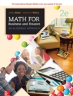 Image for ISE eBook Online Access for Math for Business and Finance