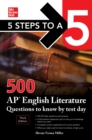 Image for 5 Steps to a 5: 500 AP English Literature Questions to Know by Test Day, Third Edition