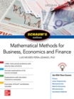 Image for Schaum&#39;s outline of mathematical methods for business, economics and finance