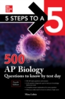 Image for 5 Steps to a 5: 500 AP Biology Questions to Know by Test Day, Fourth Edition