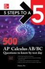 Image for 5 Steps to a 5: 500 AP Calculus AB/BC Questions to Know by Test Day, Fourth Edition