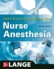 Image for LANGE certification review for nurse anesthesia