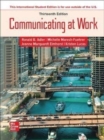 Image for Communicating at work  : strategies for success in business and the professions