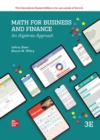 Image for Math For Business And Finance: An Algebraic Approach ISE