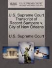 Image for U.S. Supreme Court Transcript of Record Sampere V. City of New Orleans