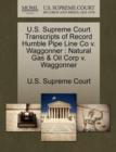 Image for U.S. Supreme Court Transcripts of Record Humble Pipe Line Co V. Waggonner