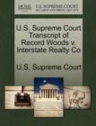 Image for U.S. Supreme Court Transcript of Record Woods V. Interstate Realty Co
