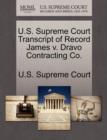Image for U.S. Supreme Court Transcript of Record James V. Dravo Contracting Co.