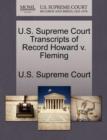 Image for U.S. Supreme Court Transcripts of Record Howard V. Fleming