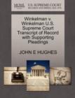 Image for Winkelman V. Winkelman U.S. Supreme Court Transcript of Record with Supporting Pleadings