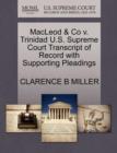 Image for MacLeod &amp; Co V. Trinidad U.S. Supreme Court Transcript of Record with Supporting Pleadings