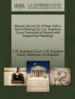 Image for Mutual Life Ins Co of New York V. Hurni Packing Co U.S. Supreme Court Transcript of Record with Supporting Pleadings