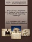 Image for Knox County V. Harshman U.S. Supreme Court Transcript of Record with Supporting Pleadings