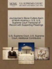 Image for Journeymen&#39;s Stone Cutters Ass&#39;n of North America V. U.S. U.S. Supreme Court Transcript of Record with Supporting Pleadings