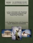 Image for Long V. Converse U.S. Supreme Court Transcript of Record with Supporting Pleadings