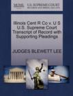 Image for Illinois Cent R Co V. U S U.S. Supreme Court Transcript of Record with Supporting Pleadings