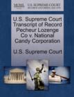 Image for U.S. Supreme Court Transcript of Record Pecheur Lozenge Co V. National Candy Corporation