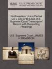 Image for Northwestern Union Packet Co V. City of St Louis U.S. Supreme Court Transcript of Record with Supporting Pleadings