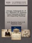 Image for Chicago, Indianapolis &amp; L R Co V. McGuire U.S. Supreme Court Transcript of Record with Supporting Pleadings