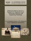 Image for Oklahoma Natural Gas Co V. Russell U.S. Supreme Court Transcript of Record with Supporting Pleadings