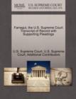 Image for Farragut, the U.S. Supreme Court Transcript of Record with Supporting Pleadings