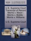Image for U.S. Supreme Court Transcript of Record Morris V. Nixon