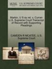 Image for Markin, U S Ex Rel, V. Curran U.S. Supreme Court Transcript of Record with Supporting Pleadings