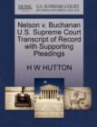 Image for Nelson V. Buchanan U.S. Supreme Court Transcript of Record with Supporting Pleadings