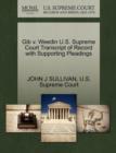 Image for Gib V. Weedin U.S. Supreme Court Transcript of Record with Supporting Pleadings