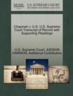 Image for Chapman V. U.S. U.S. Supreme Court Transcript of Record with Supporting Pleadings