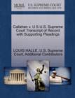 Image for Callahan V. U S U.S. Supreme Court Transcript of Record with Supporting Pleadings