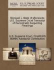 Image for Storaasli V. State of Minnesota U.S. Supreme Court Transcript of Record with Supporting Pleadings