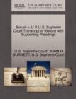 Image for Borum V. U S U.S. Supreme Court Transcript of Record with Supporting Pleadings