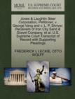 Image for Jones &amp; Laughlin Steel Corporation, Petitioner, V. George Vang and V. L. P. Shriver, Receivers of Iron City Sand &amp; Gravel Company, Et Al. U.S. Supreme Court Transcript of Record with Supporting Pleadi