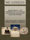 Image for Bassick Mfg Co V. R M Hollingshead Co U.S. Supreme Court Transcript of Record with Supporting Pleadings