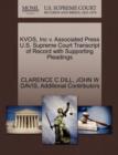 Image for Kvos, Inc V. Associated Press U.S. Supreme Court Transcript of Record with Supporting Pleadings
