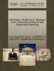 Image for Helvering V. Bullard U.S. Supreme Court Transcript of Record with Supporting Pleadings