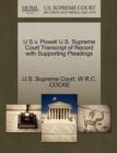 Image for U S V. Powell U.S. Supreme Court Transcript of Record with Supporting Pleadings