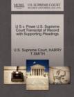 Image for U S V. Powe U.S. Supreme Court Transcript of Record with Supporting Pleadings