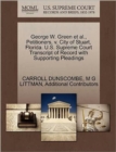 Image for George W. Green et al., Petitioners, V. City of Stuart, Florida. U.S. Supreme Court Transcript of Record with Supporting Pleadings